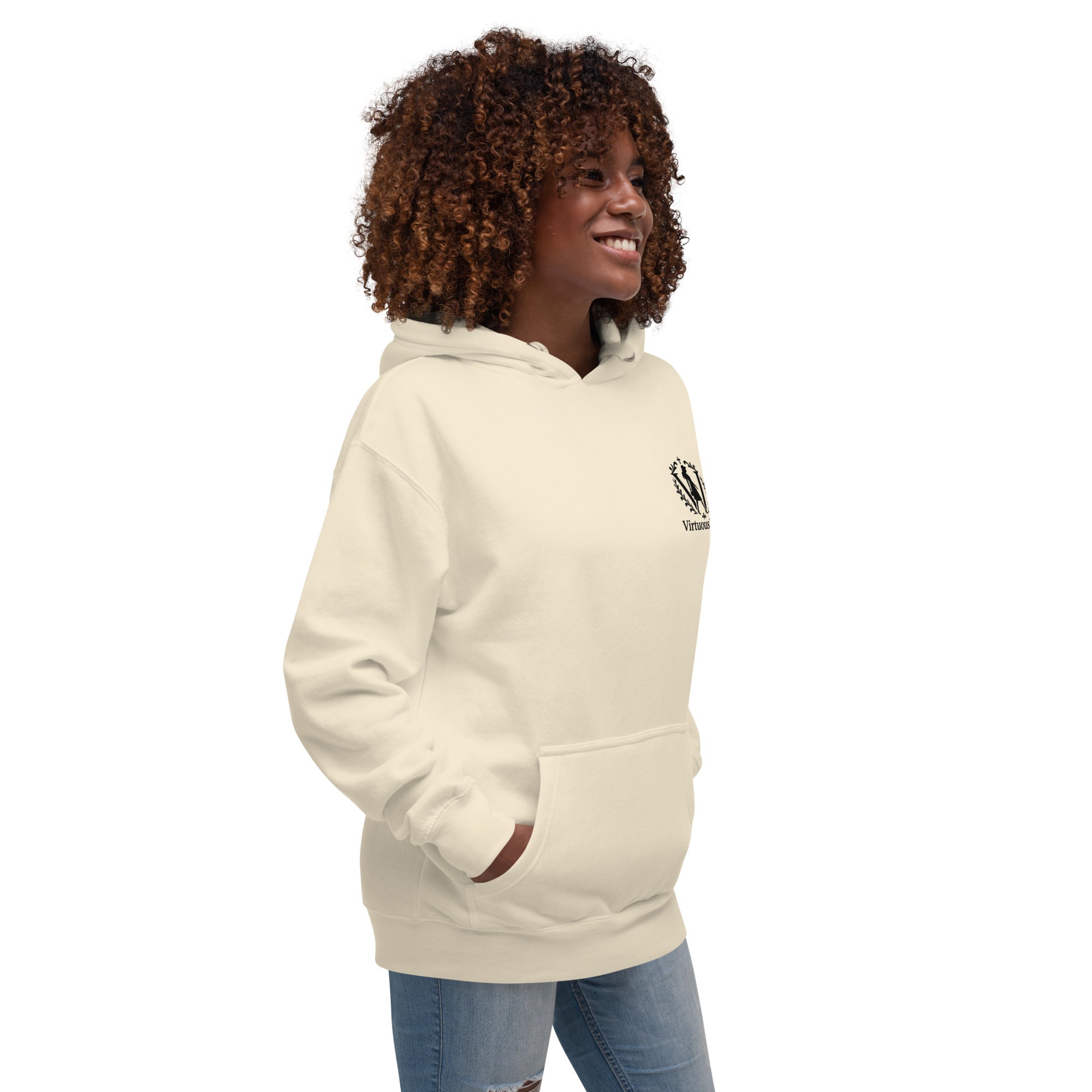 1 Chronicles 17:16-17 – Amazing Grace Hoodie - Light