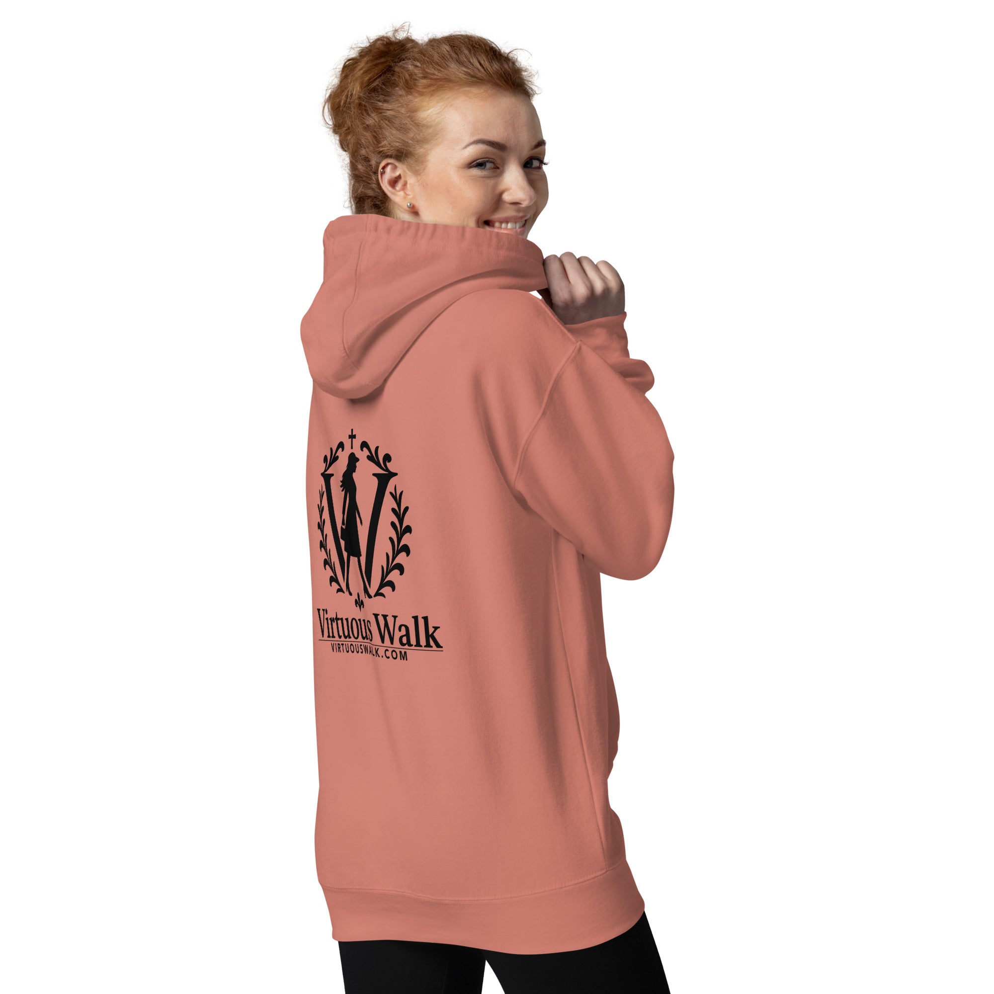 Virtuous Walk Logo Hoodie - Light