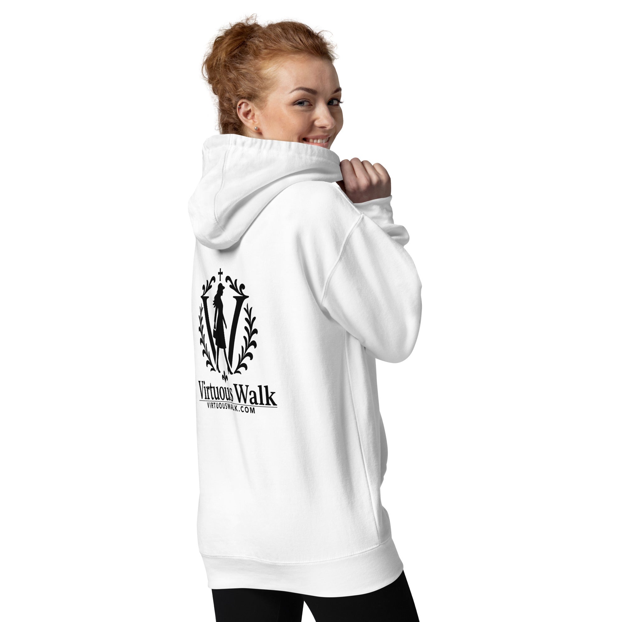 Virtuous Walk Logo Hoodie - Light